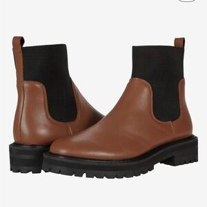 Faryl by Farylrobin woman’s leather bootie. Brand new.